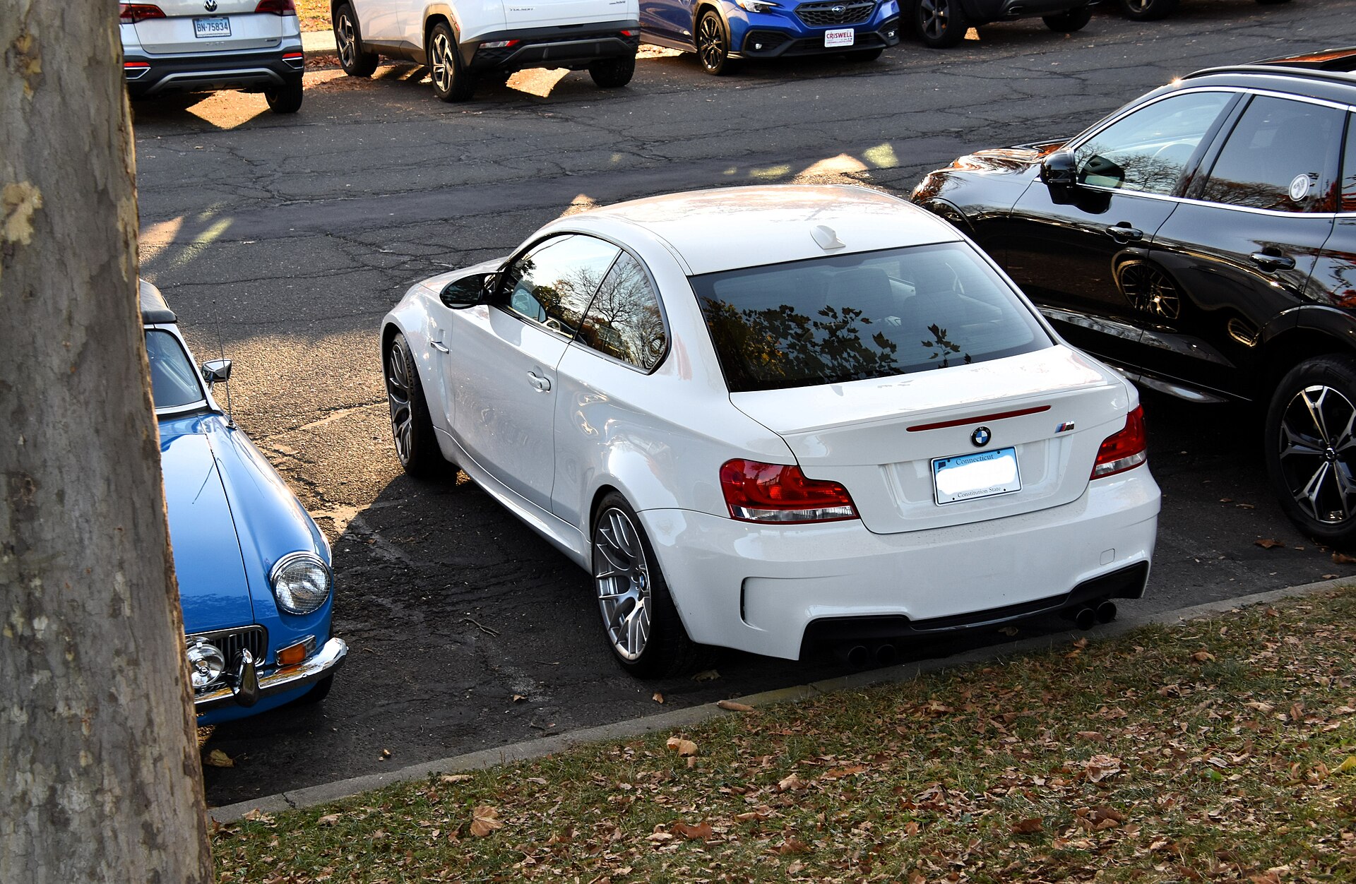 1 Series E82 Coupe in a real licensed photograph