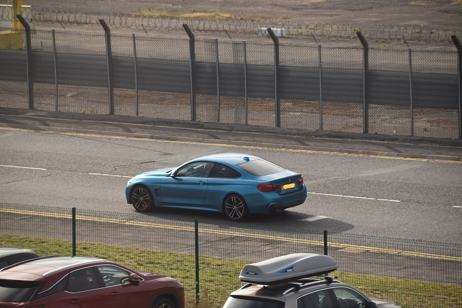 4 Series F32 Coupe in a real licensed photograph