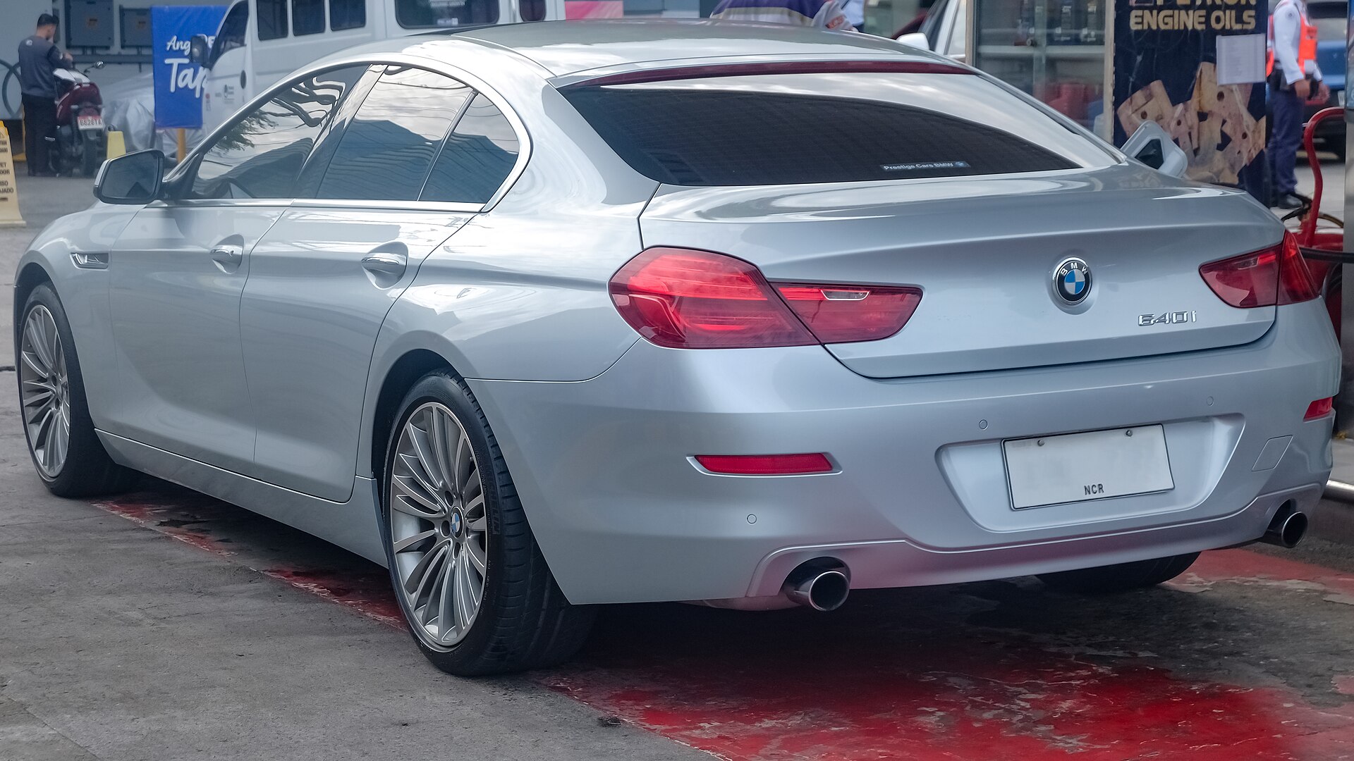6 Series F06 Gran Coupe in a real licensed photograph
