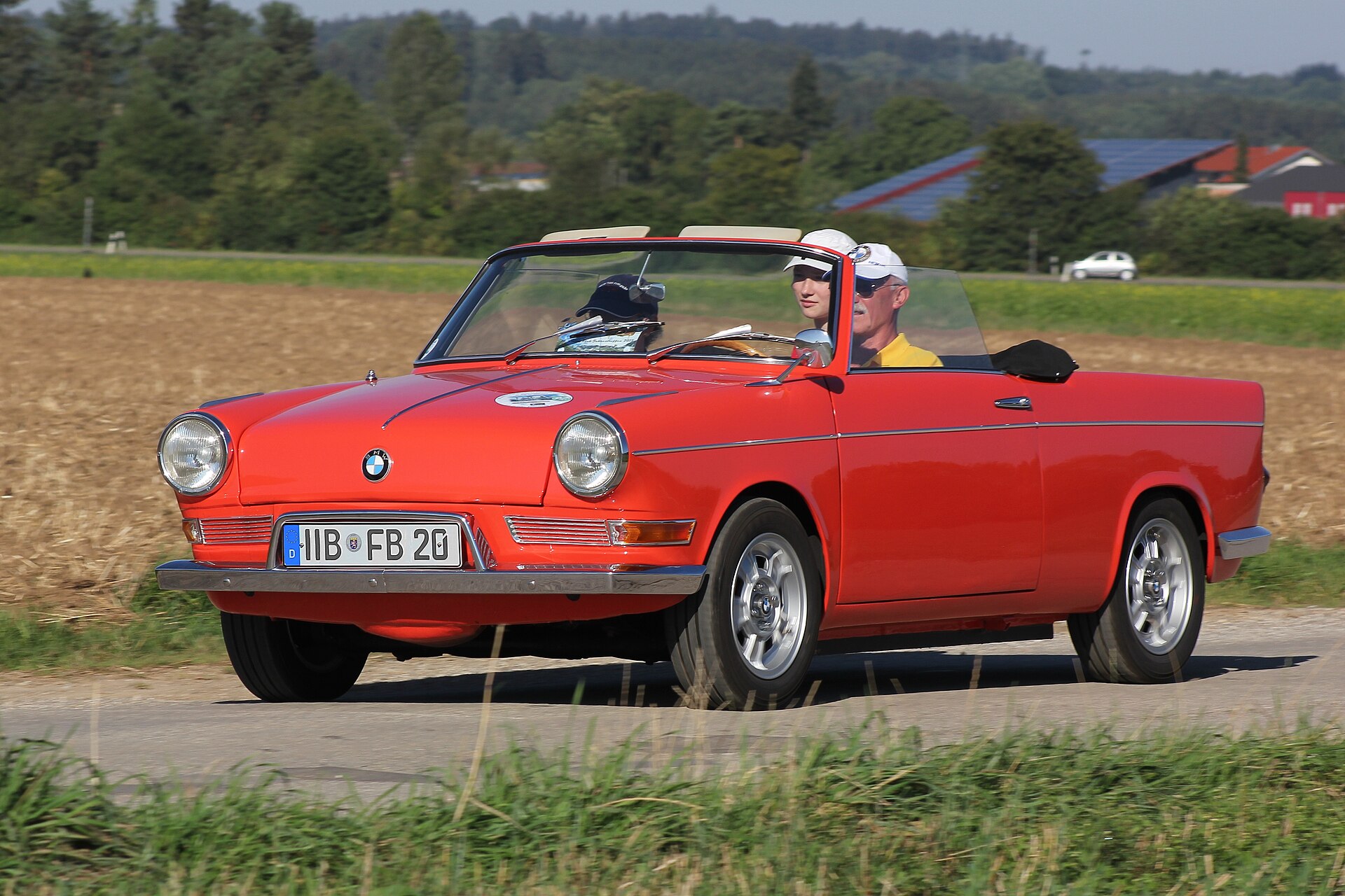 700 700 Cabriolet Cabriolet in a real licensed photograph