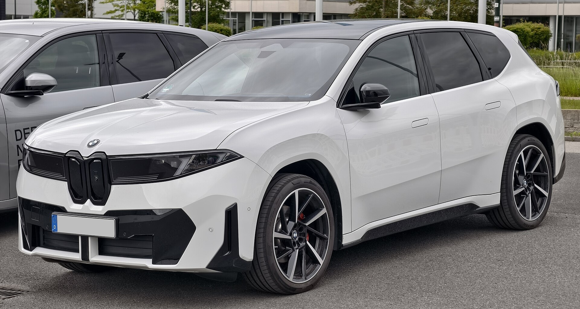 Кроссовер SAV BMW NA5 на реальной лицензированной фотографии