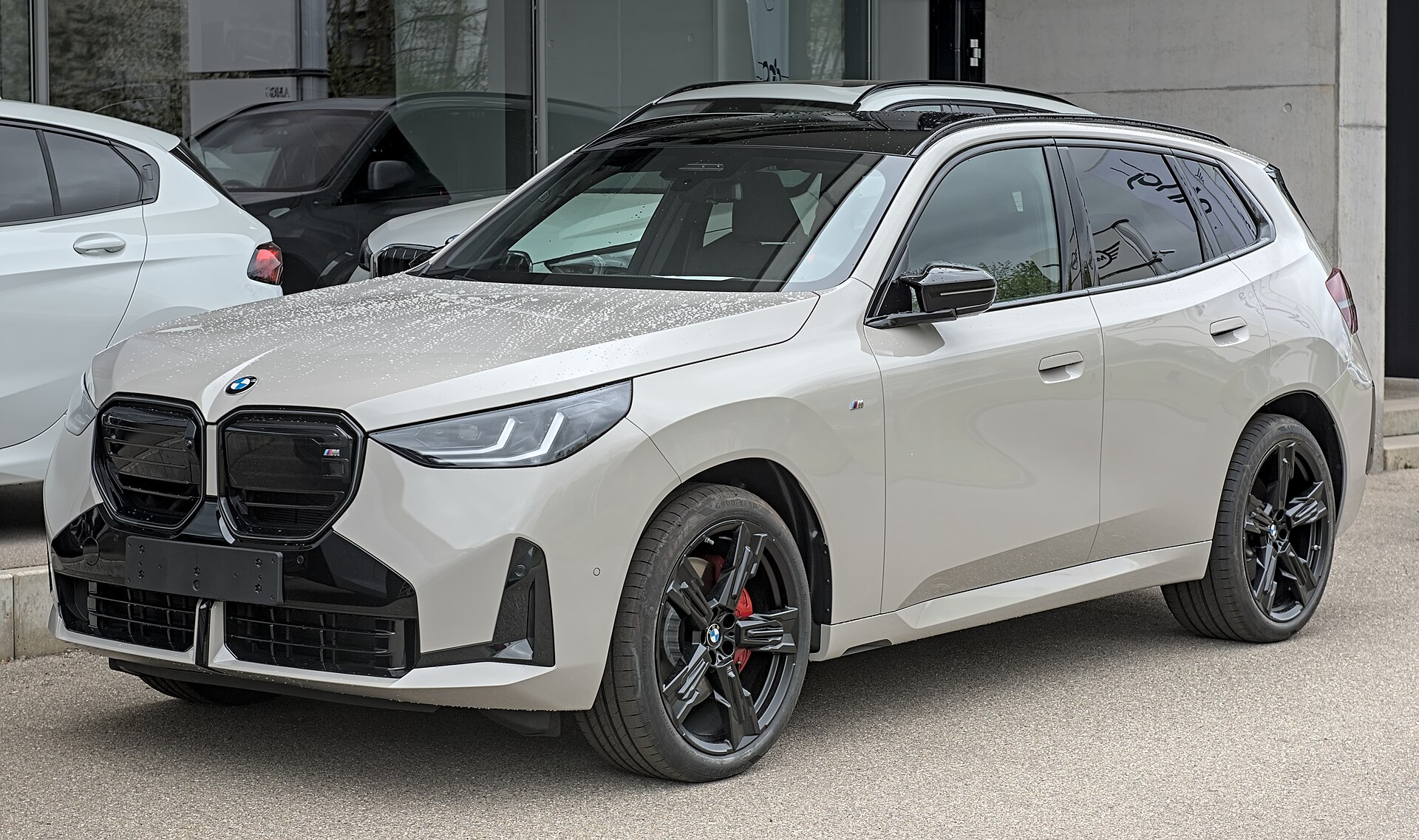 Кроссовер SAV BMW G45 на реальной лицензированной фотографии